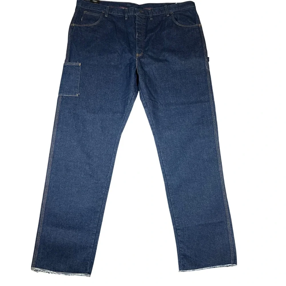 Bulwark FR Flame Resistant Denim Carpenter Pants Blue‎ 50x37 PEJ8DW1 NFPA 2112